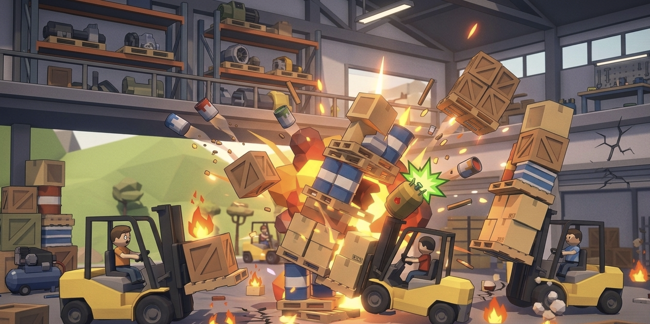 FORKLIFTED gameplay screenshot 2